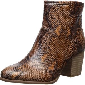 Carlos Santa Rowan Snake Skin Bootie